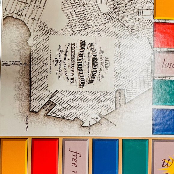 Play San Francisco Definitive City Trivia Board Game Collectible Gift - Picture 6 of 13